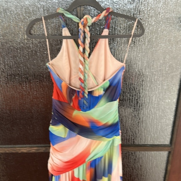 Nicholas Bristol Multicolor Halter Dress size 8 - Picture 13 of 15
